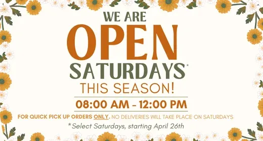 Open Saturdays